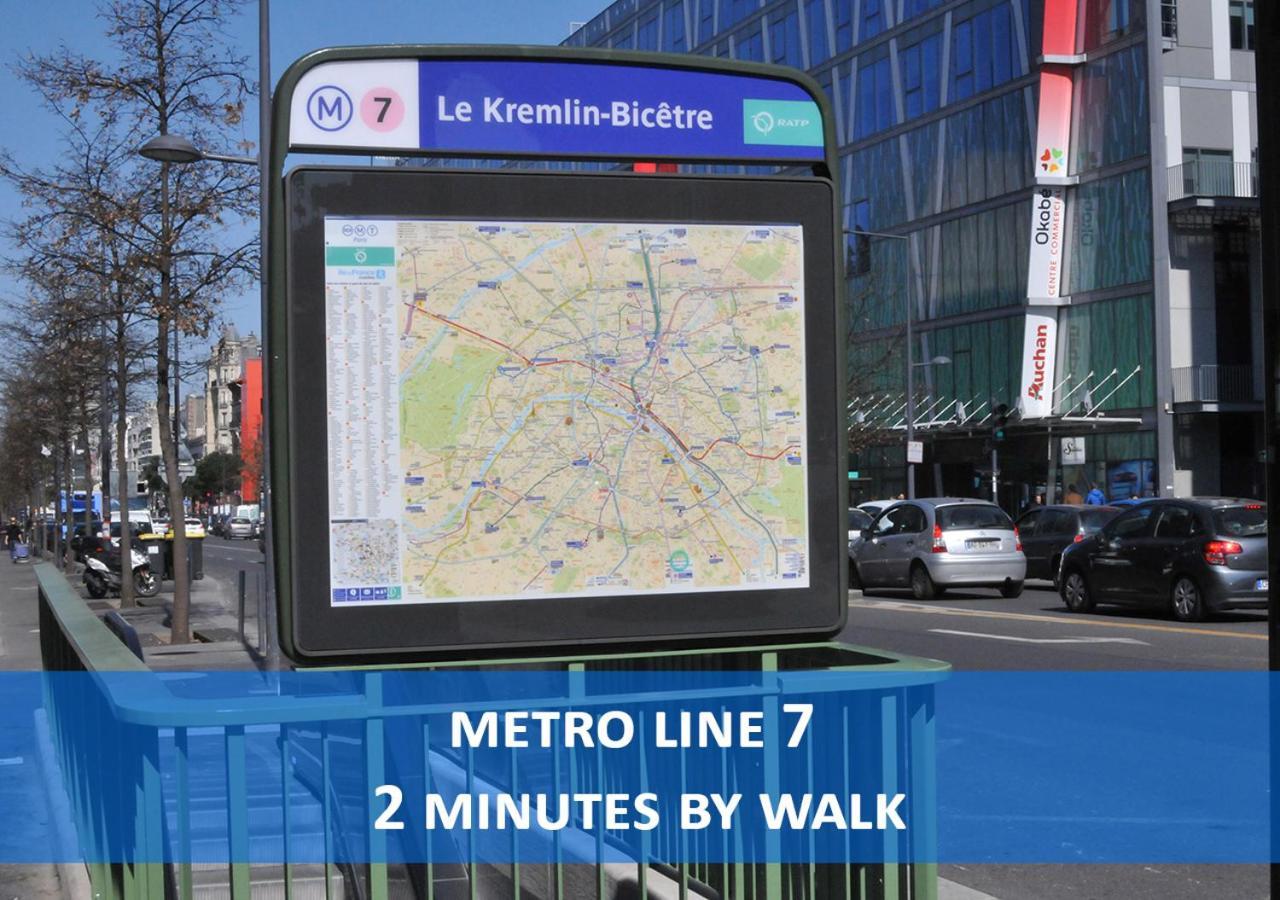 Beausoleil Studio Metro Paris Sud Le Kremlin-Bicêtre Екстериор снимка